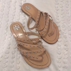 Tory Burch studded sandals. Size 6.5